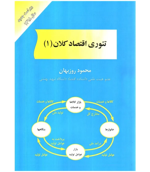 کتاب تئوری اقتصاد کلان 1 تالیف محمود روزبهان