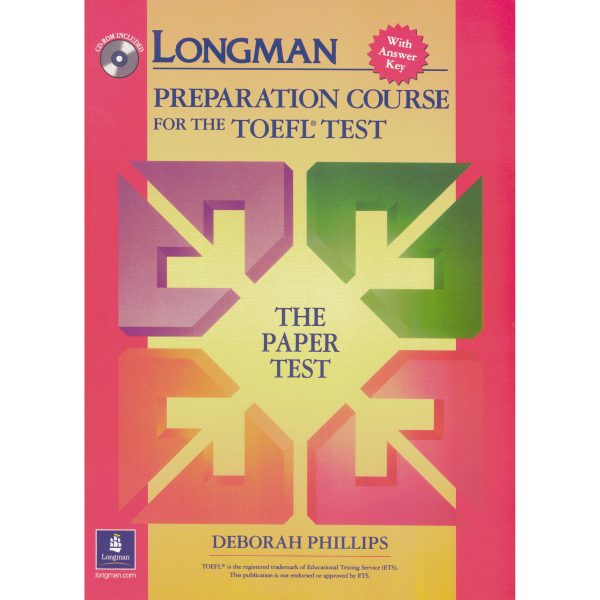Longman Preparation Course for the TOEFL TEST کتاب تافل لانگمن قرمز